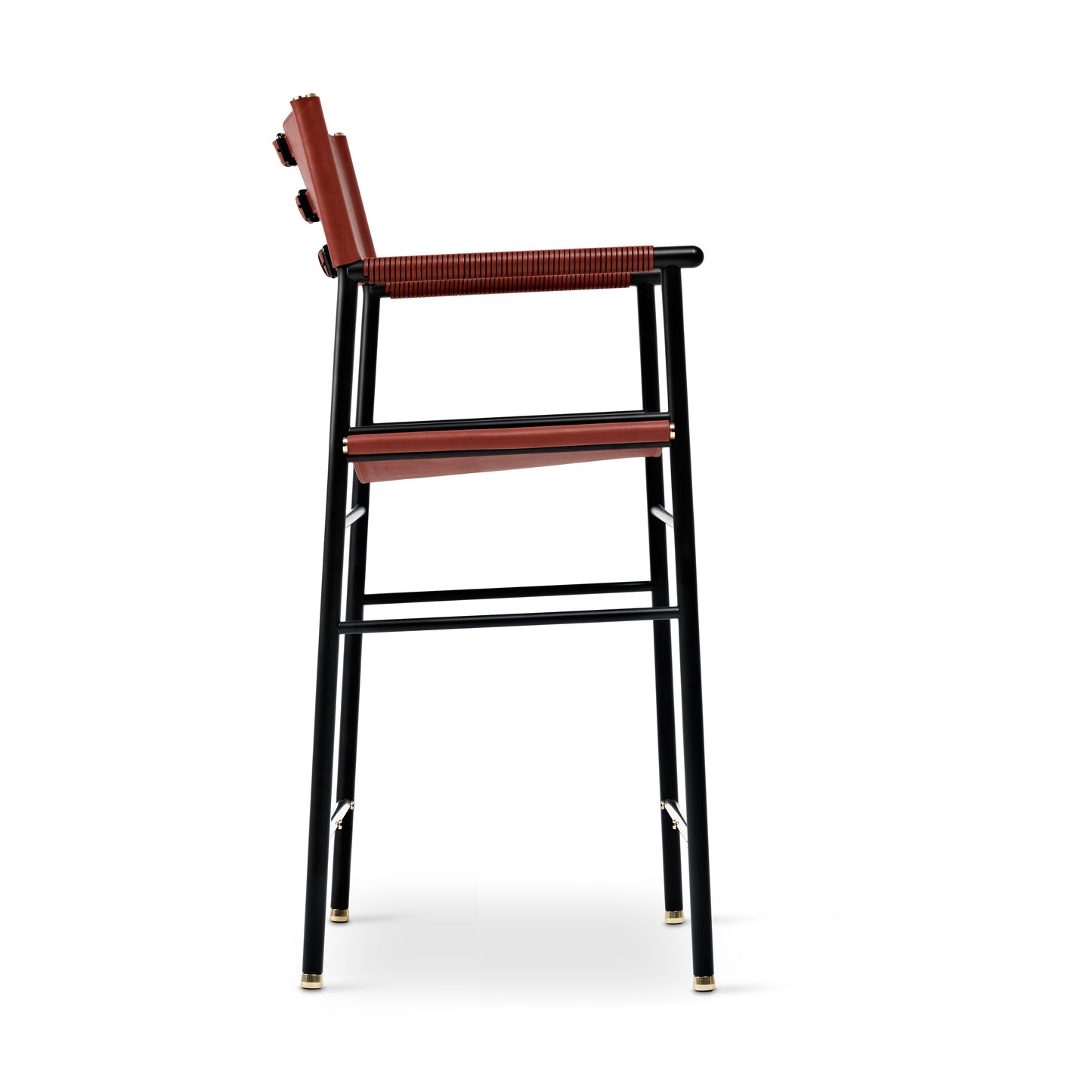 Taburete de cocina Repose con respaldo - Hecho a mano y personalizable