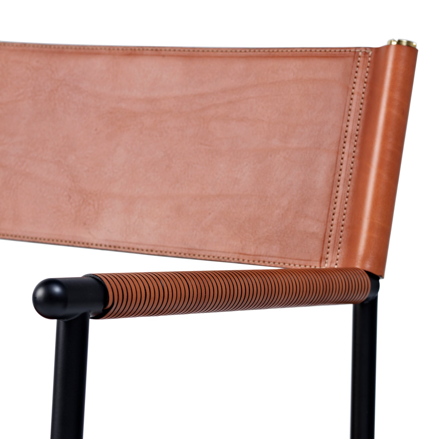 Taburete de cocina Repose con respaldo - Hecho a mano y personalizable