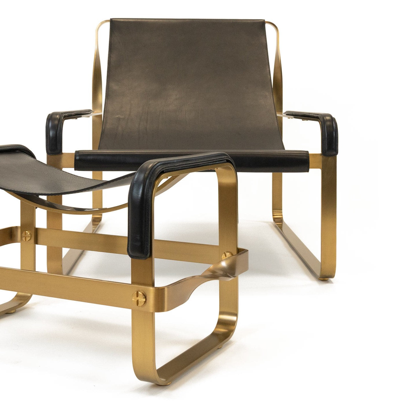 Wanderlust Chaise Longue and Footstool, Handcrafted & Customizable