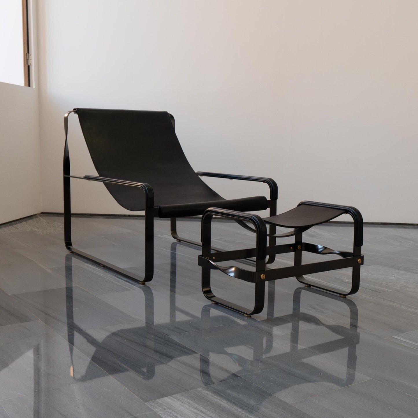 Wanderlust Chaise Longue and Footstool, Handcrafted & Customizable