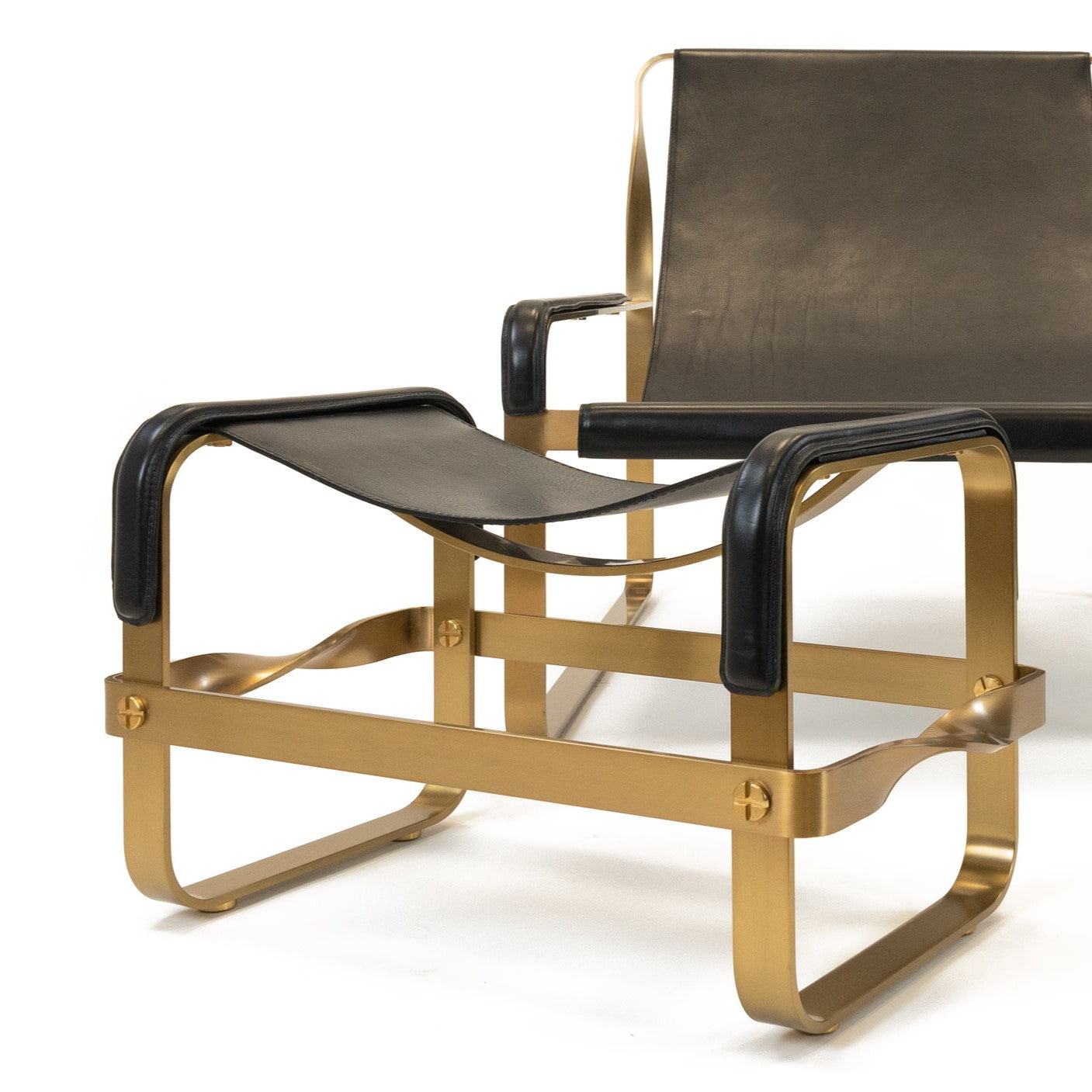 Wanderlust Chaise Longue and Footstool, Handcrafted & Customizable