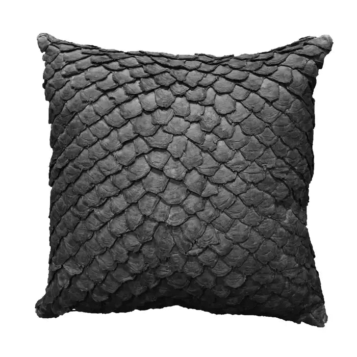 Almohada Pirarucu Artesanal de Lujo - Tamaño Grande