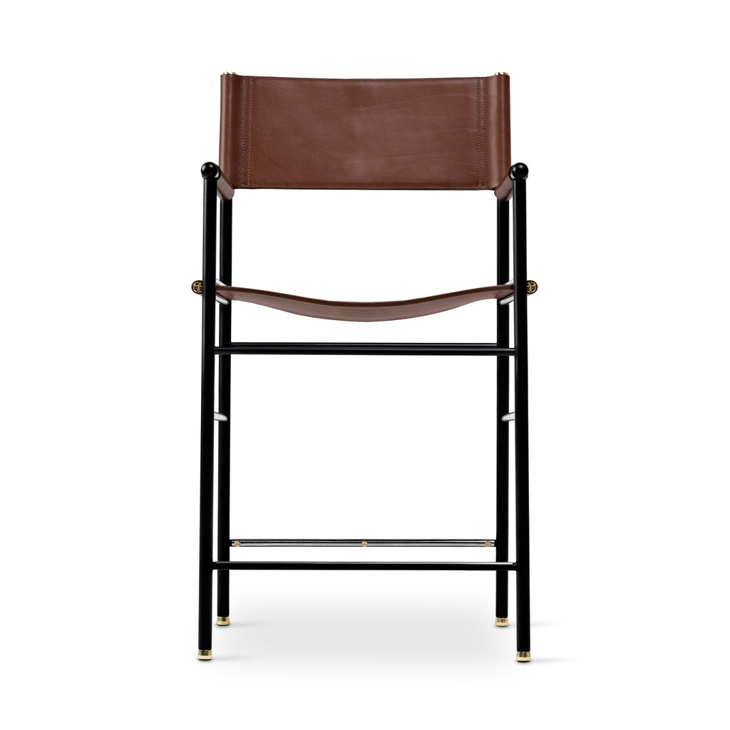 Taburete de cocina Repose con respaldo - Hecho a mano y personalizable