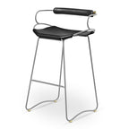 Taburete de bar Hug con respaldo - Hecho a mano y totalmente personalizable