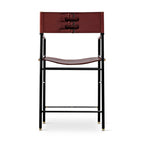 Taburete de cocina Repose con respaldo - Hecho a mano y personalizable