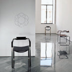 Silla Wanderlust - Personalizable y hecho a mano en piel vacuna y acero