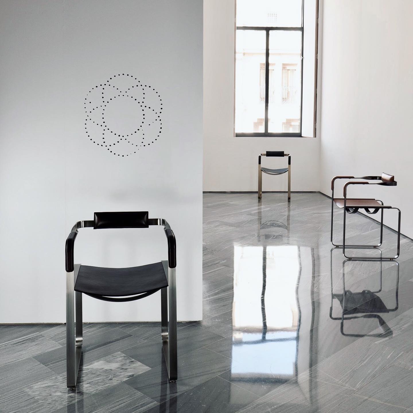 Silla Wanderlust - Personalizable y hecho a mano en piel vacuna y acero