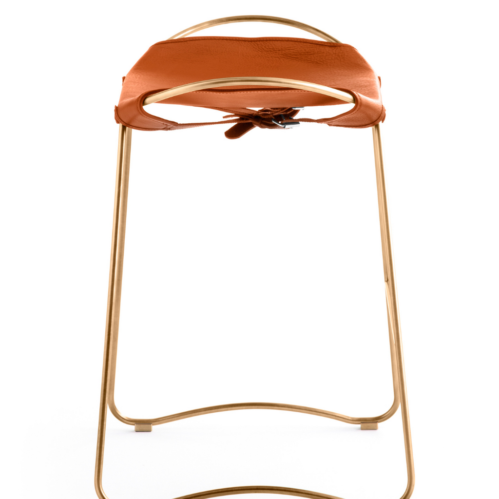 Hug Counter Stool - Natural Tobacco