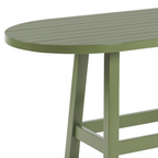 Mesa de comedor ovalada Bacon