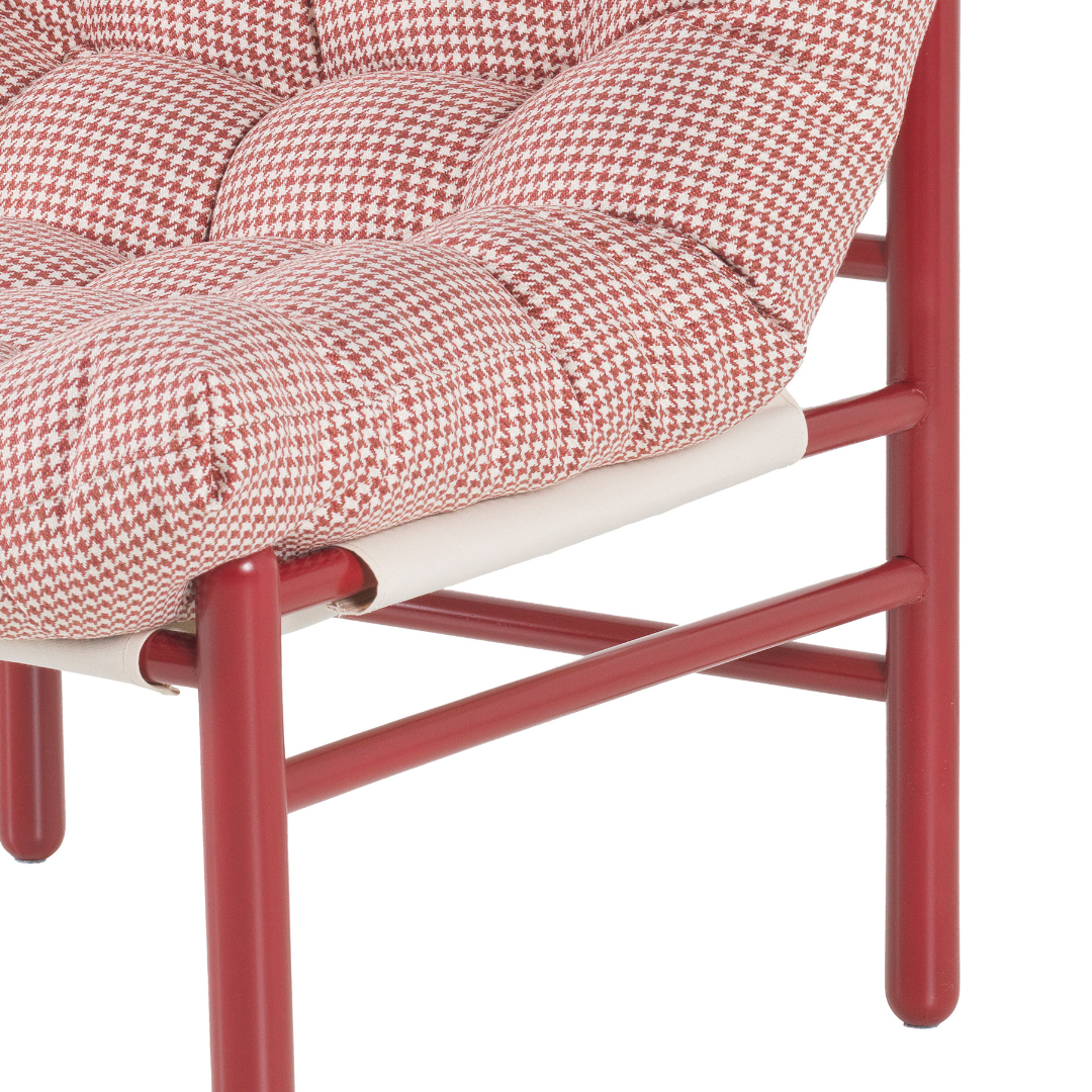 Wallace Armchair - Burgundy