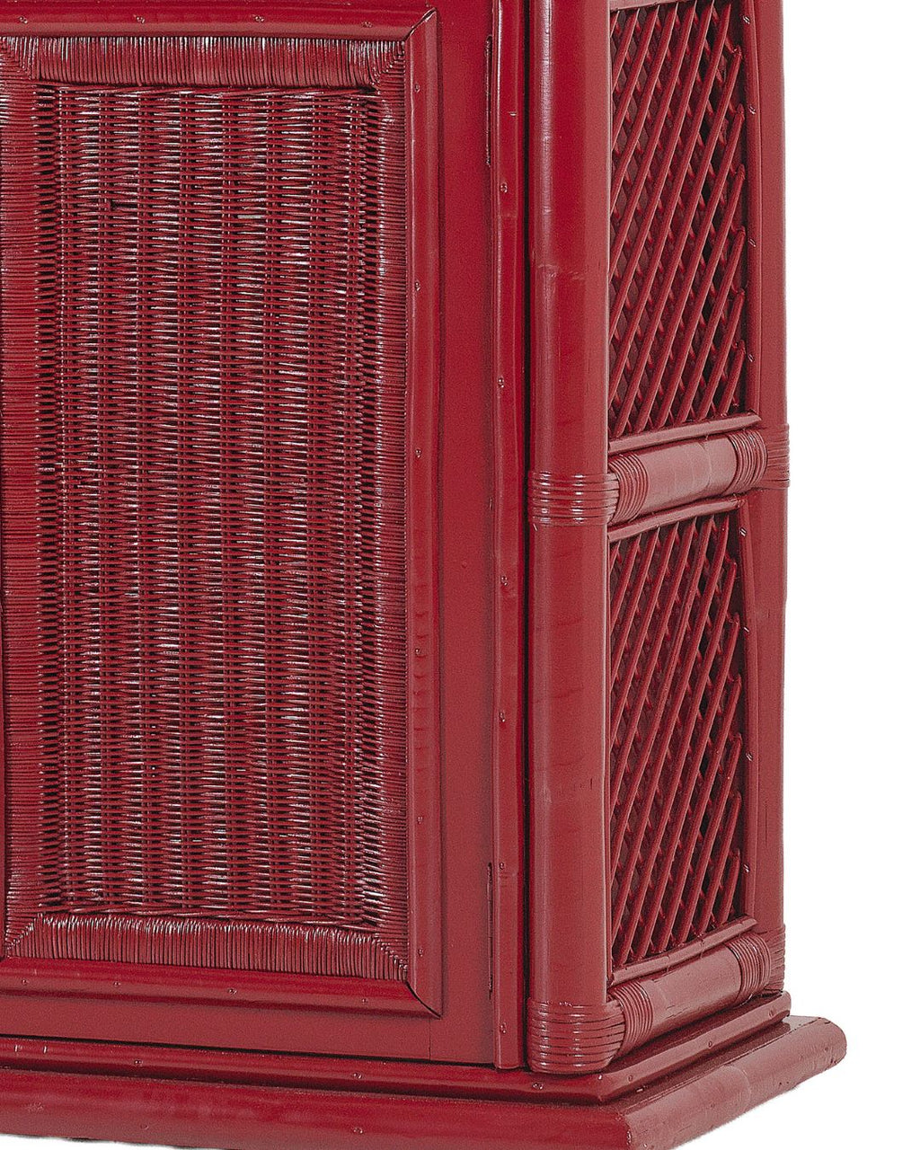 Estantería Pagoda Mid-Century - Estilo Chinoiserie