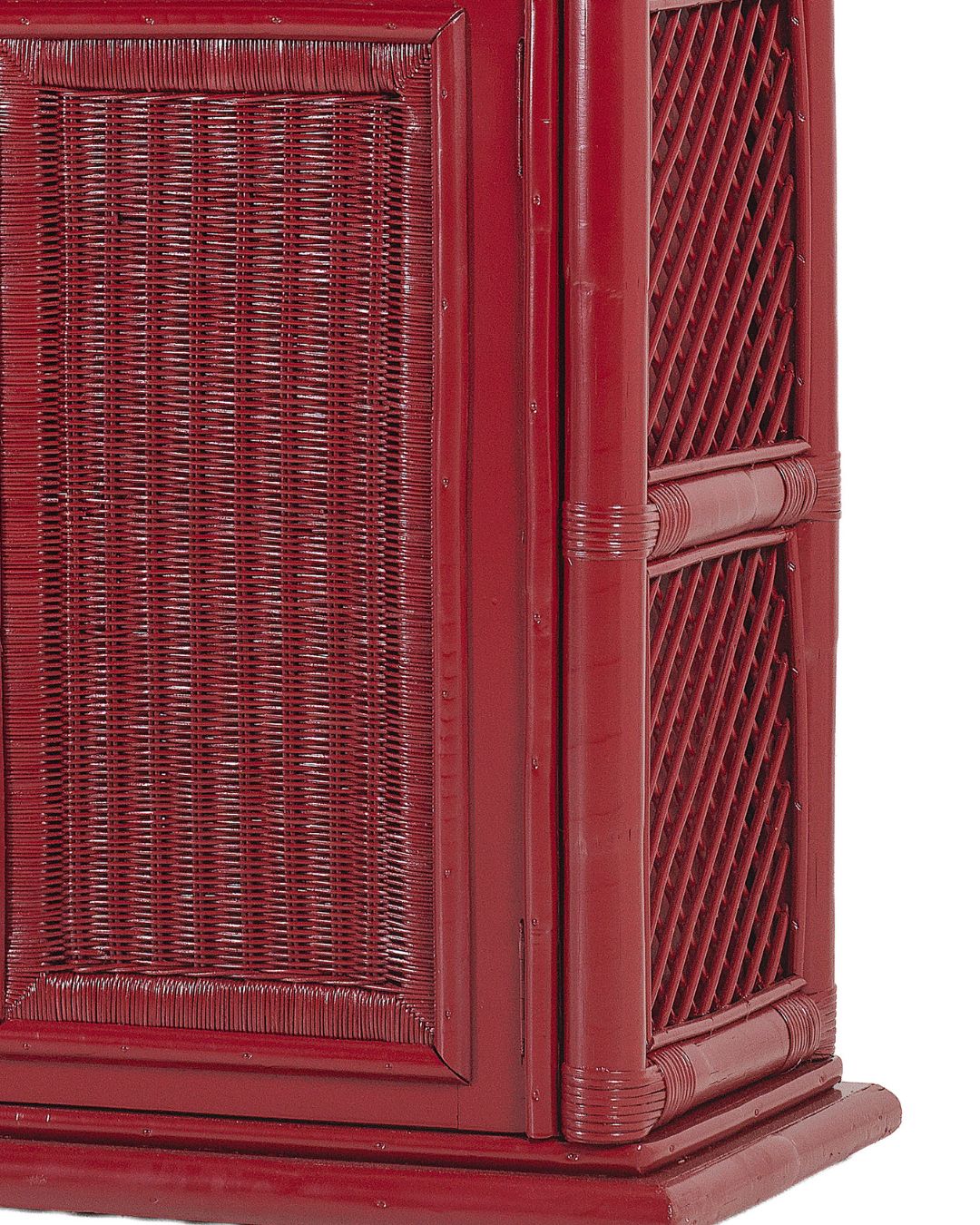 Estantería Pagoda Mid-Century - Estilo Chinoiserie
