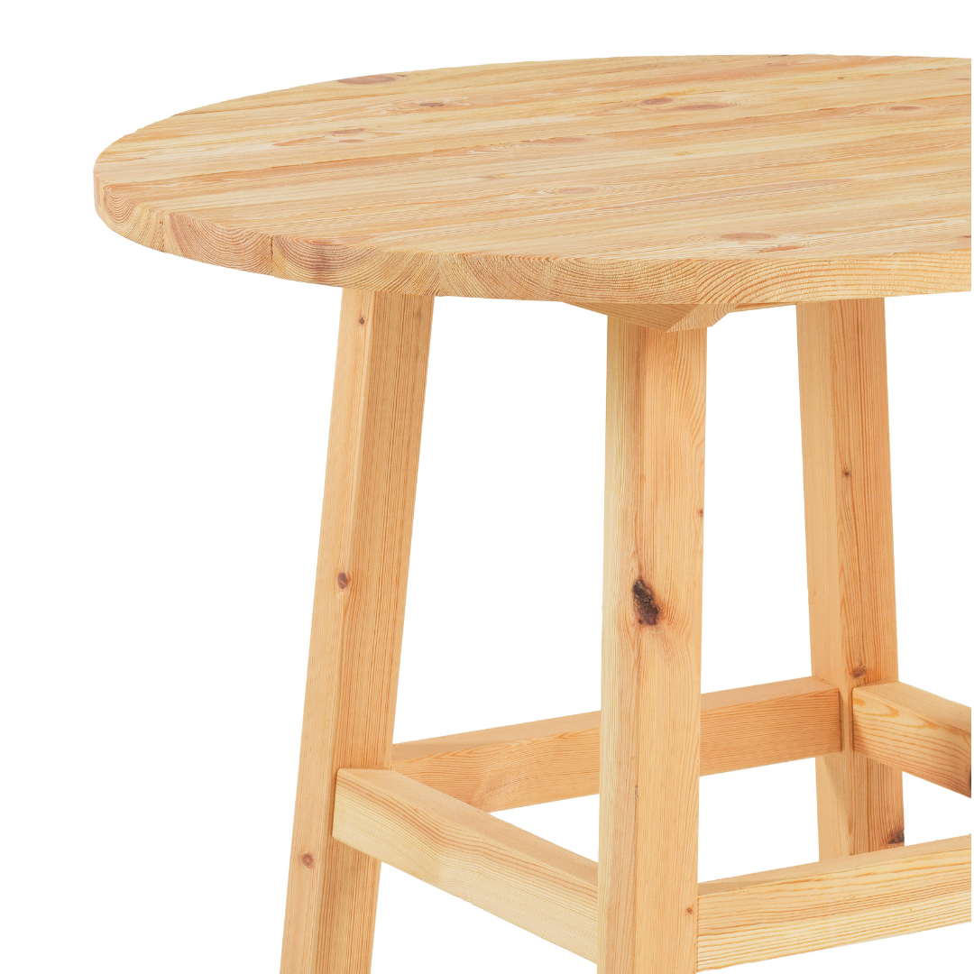 Mesa de comedor redonda Bacon