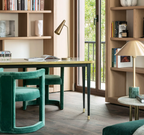 Consola Antique Boutique - Mid-Century con Detalles en Latón