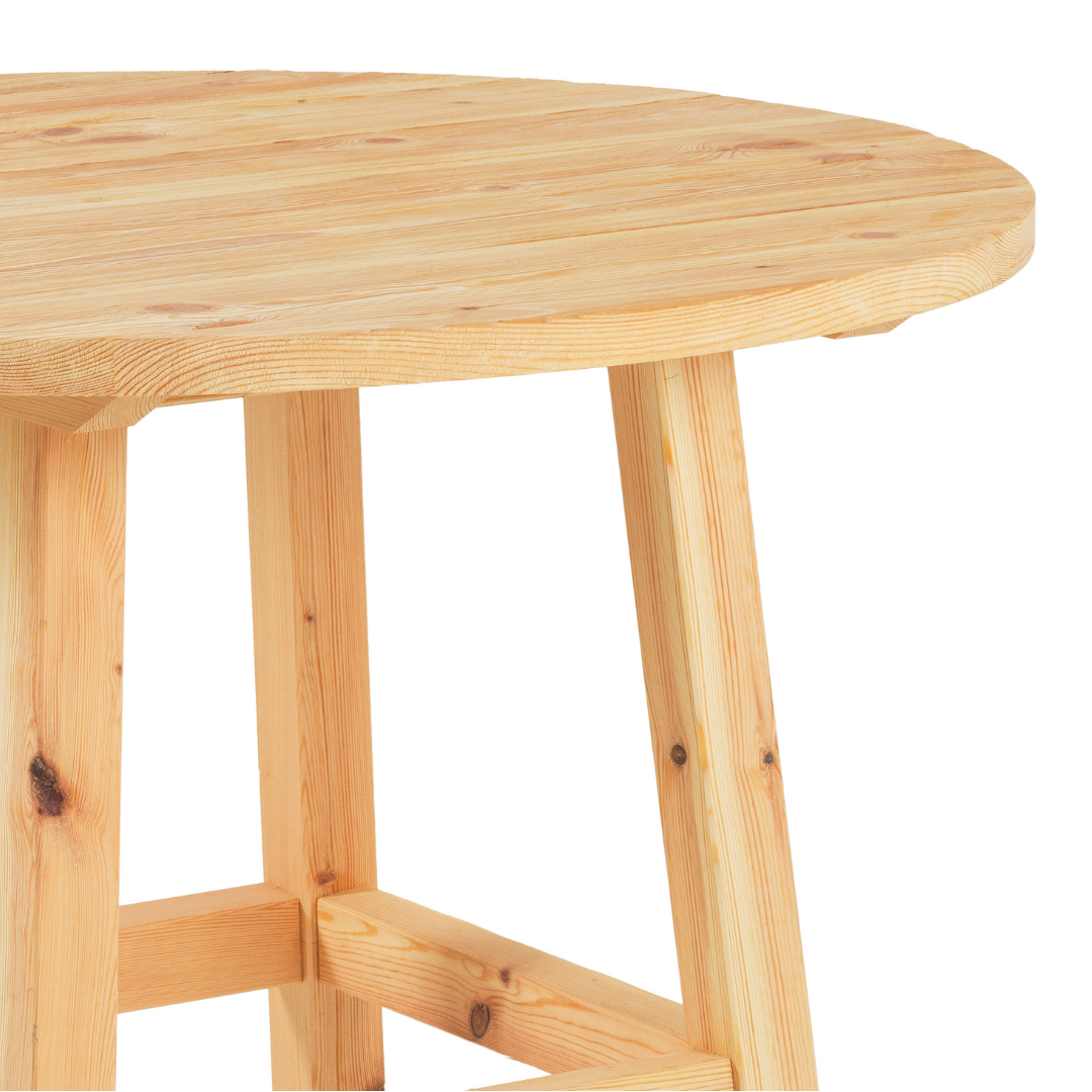 Mesa de comedor redonda Bacon