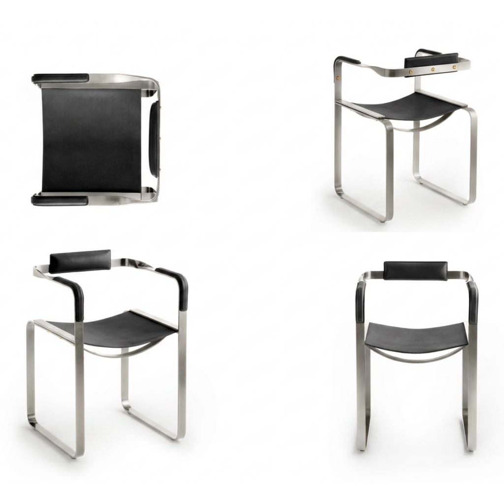 Wanderlust Armchair - Cuero Negro