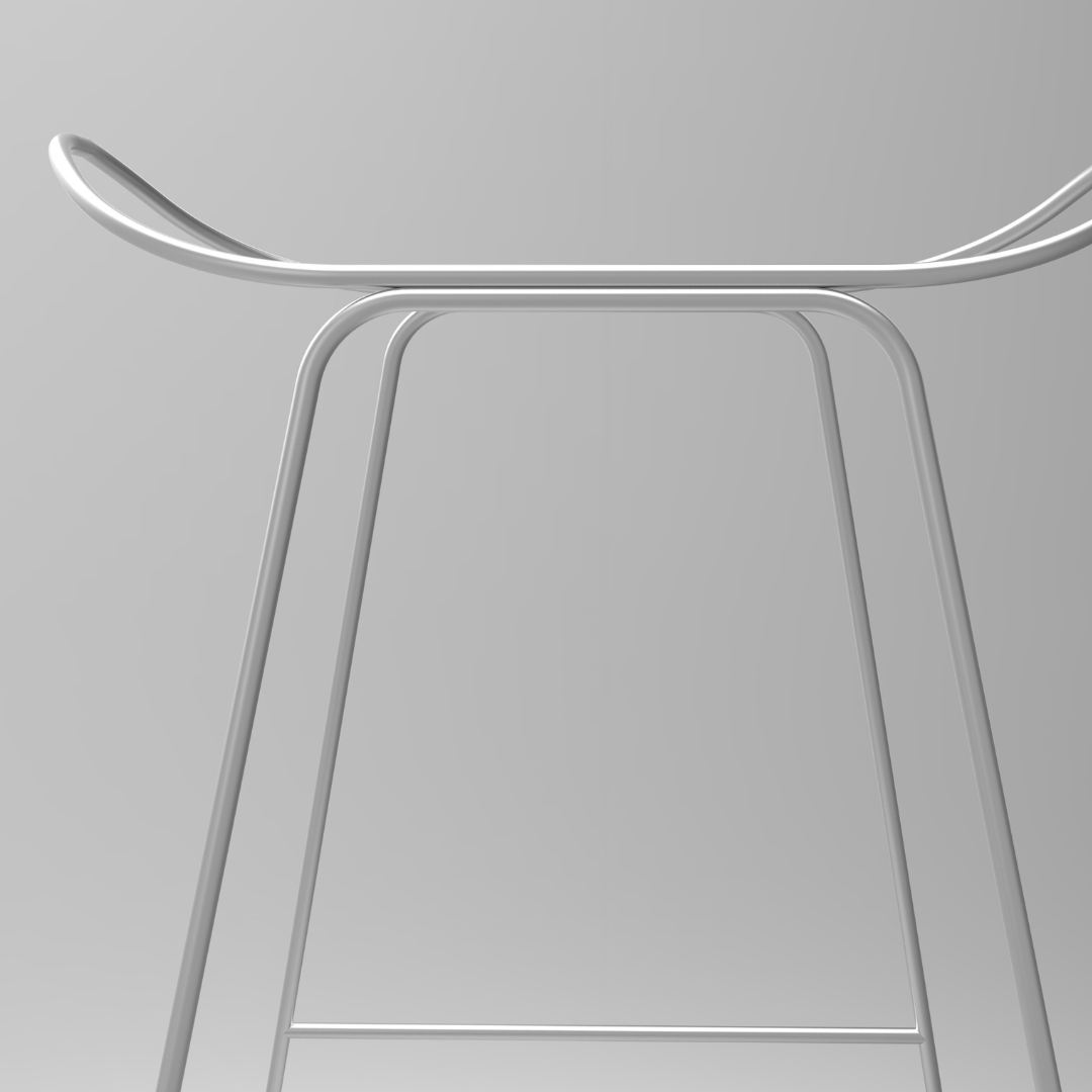 Hug Counter Stool - Natural Tobacco