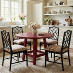 Mesa de comedor redonda Bacon