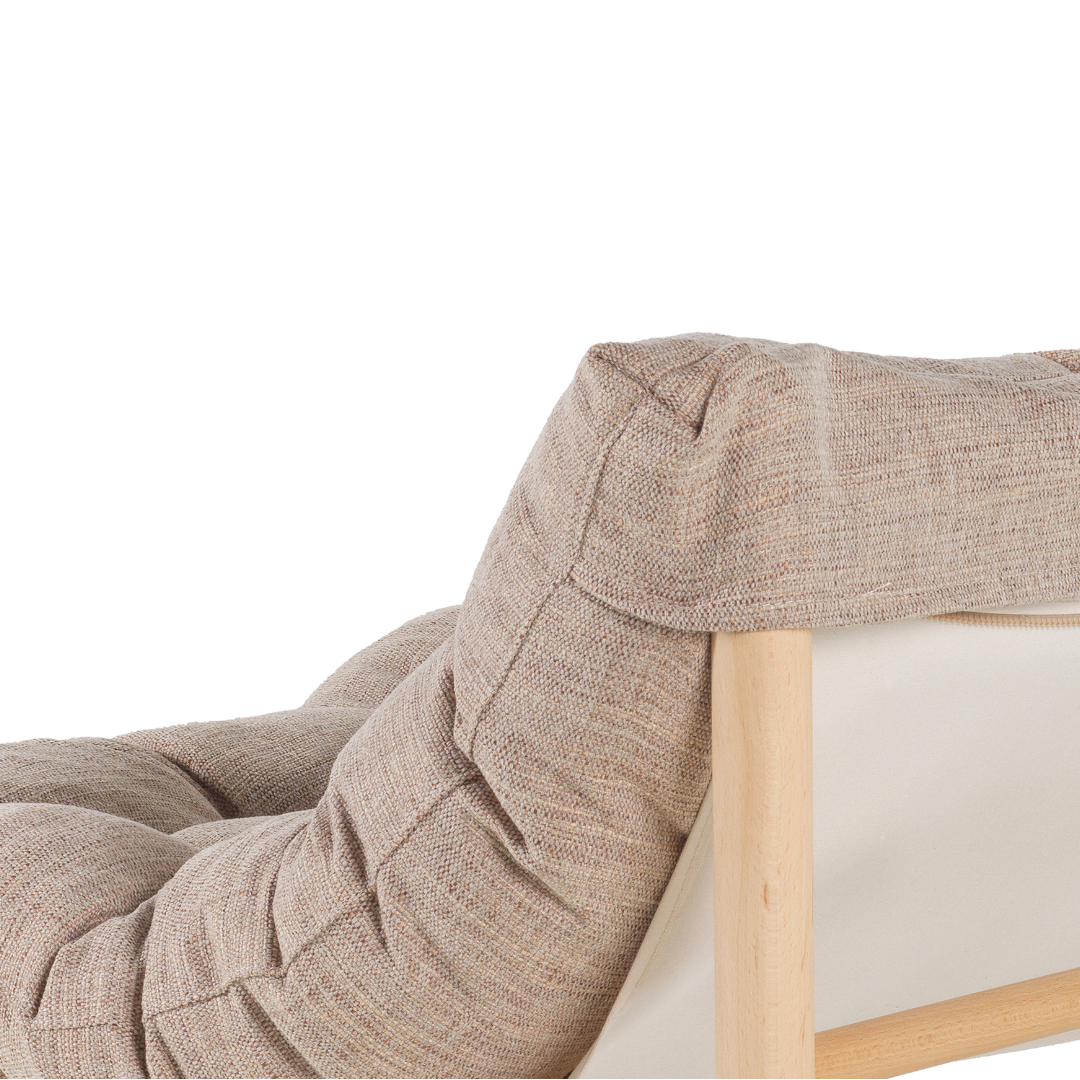 Wallace Armchair - Natural Wood