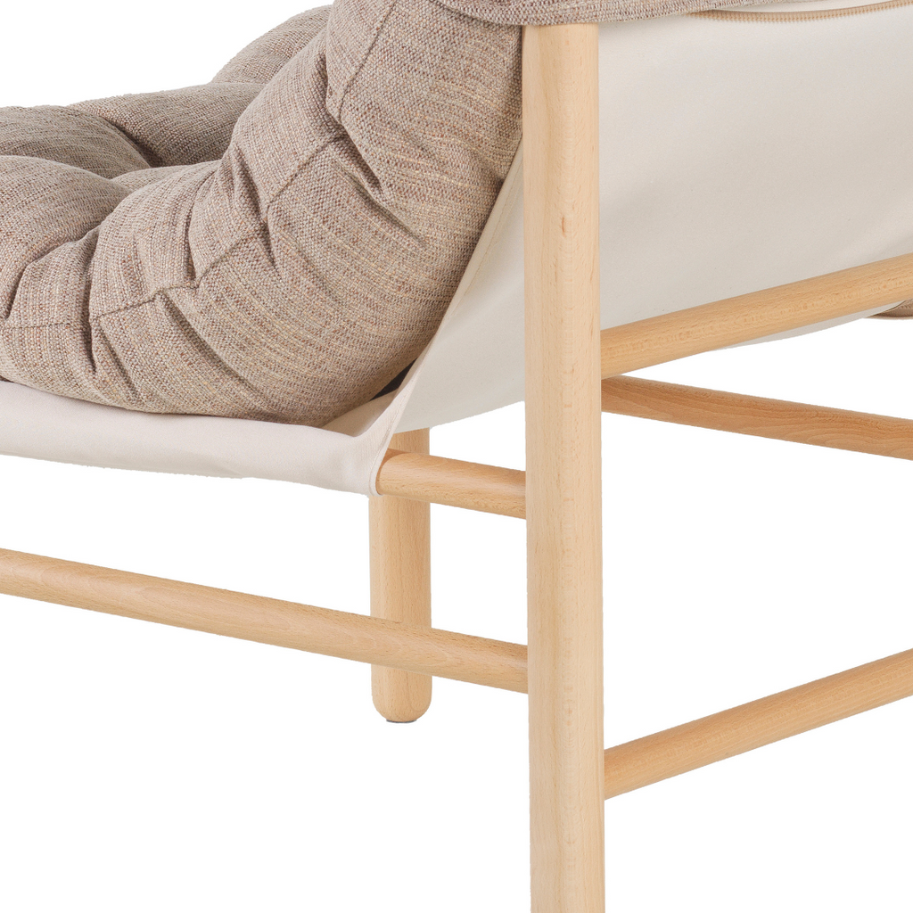 Wallace Armchair - Natural Wood