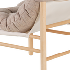 Wallace Armchair - Natural Wood
