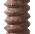 Escultura de tornillo de prensa de vino de roble francés del siglo XIX