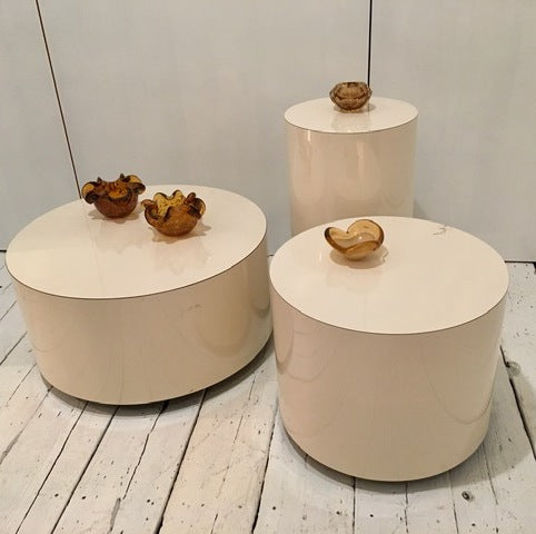 Set Mesas Luna Cilíndricas