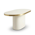 Consola Antique Boutique - Mid-Century con Base Central