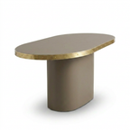 Consola Antique Boutique - Mid-Century con Base Central