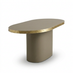 Consola Antique Boutique - Mid-Century con Base Central