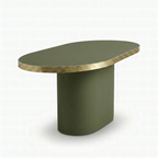 Consola Antique Boutique - Mid-Century con Base Central