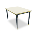 Mesa Antique Boutique Rectangular - Mid-Century sobre Estructura Cónica