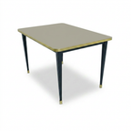 Mesa Antique Boutique Rectangular - Mid-Century sobre Estructura Cónica