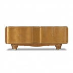 Aparador Art Déco Francés en Madera de Sicomoro - Estilo André Arbus, c. 1940