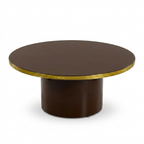 Mesa Baja Antique Boutique - Mid-Century con Base Central