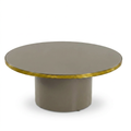Mesa Baja Antique Boutique - Mid-Century con Base Central