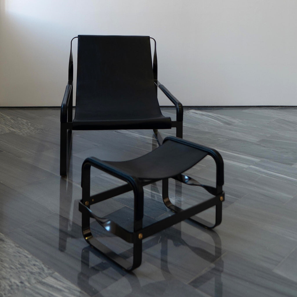 Chaise longue y reposapiés Wanderlust, hechos a mano y personalizables