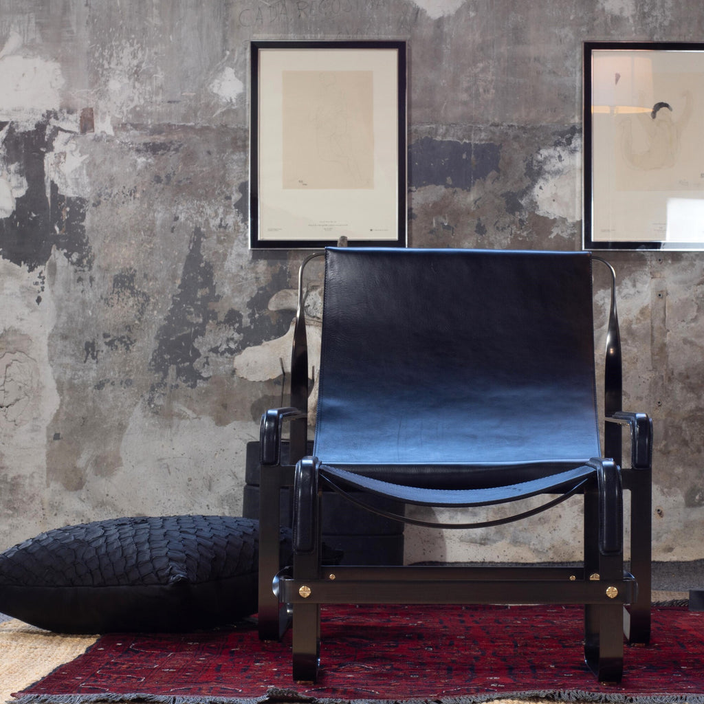 Chaise longue y reposapiés Wanderlust, hechos a mano y personalizables
