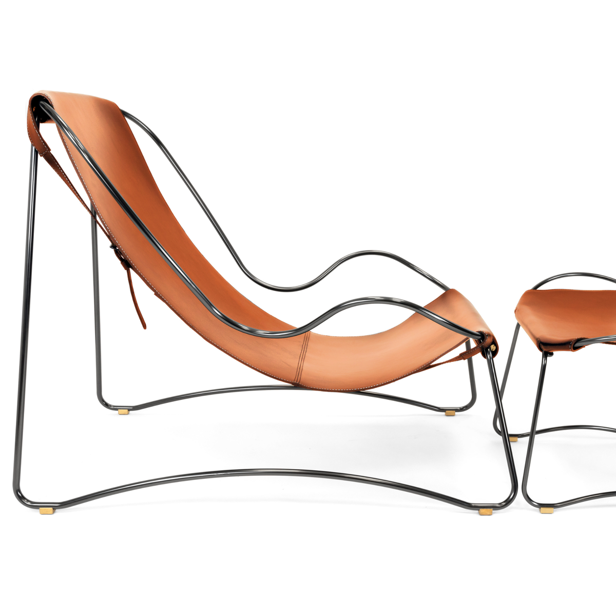 Chaise Longue Hug - Natural Tobacco