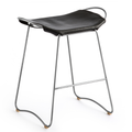 Hug Counter Stool - Cuero Negro