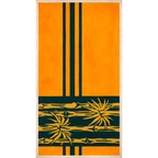 Diseño Textil Original Años 70 - Gouache Abstracto "Composición 4"