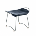 Hug Footstool - Handcrafted with Cowhide Leather