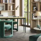 Escritorio Antique Boutique - Mid-Century con Detalles en Latón