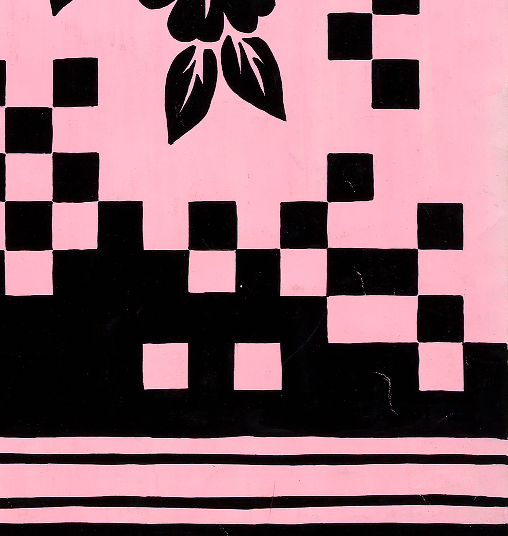 Original 70s Textile Design - Abstract Gouache "Composition 3"