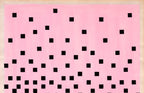 Original 70s Textile Design - Abstract Gouache "Composition 3"
