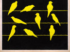 Diseño Textil Original Años 70 - Gouache Abstracto "Composición 5"