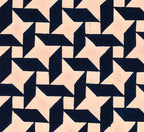 Diseño Textil Original Años 70 - Gouache Abstracto 2Composición 9"