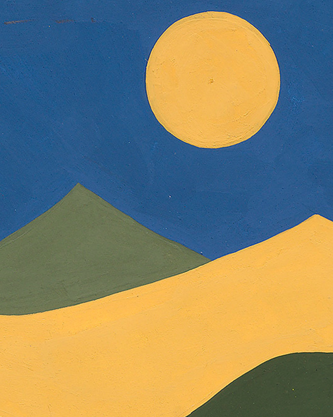 Diseño Textil Original Años 70 - Gouache Abstracto "Composición 19"