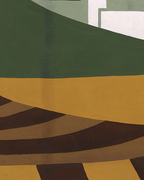 Diseño Textil Original Años 70 - Gouache Abstracto "Composición 19"