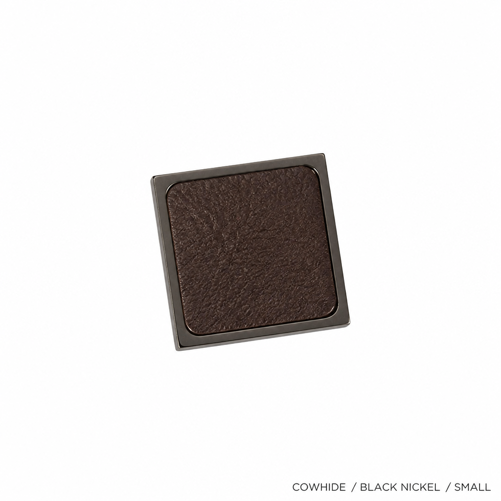 Barcelona - Handcrafted Exotic Skins Square Pull Handle